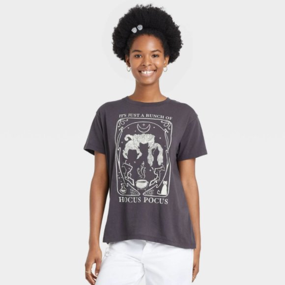 Disney Hocus Pocus Sanderson Sisters Tarot Card Women's T-Shirt NEW 2X - Picture 1 of 4